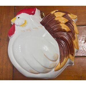 Ceramic Chicken Wall Hanging Or Jello Mold Hen Country Decor Farmhouse Kitchen‎
